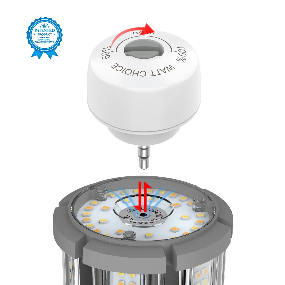 18w-120w Led Corn e26 e27 e39 e40 IP64 150lm/w HID Replacement Lamp Bulb Lights 360 Degree Lighting LED Bulb