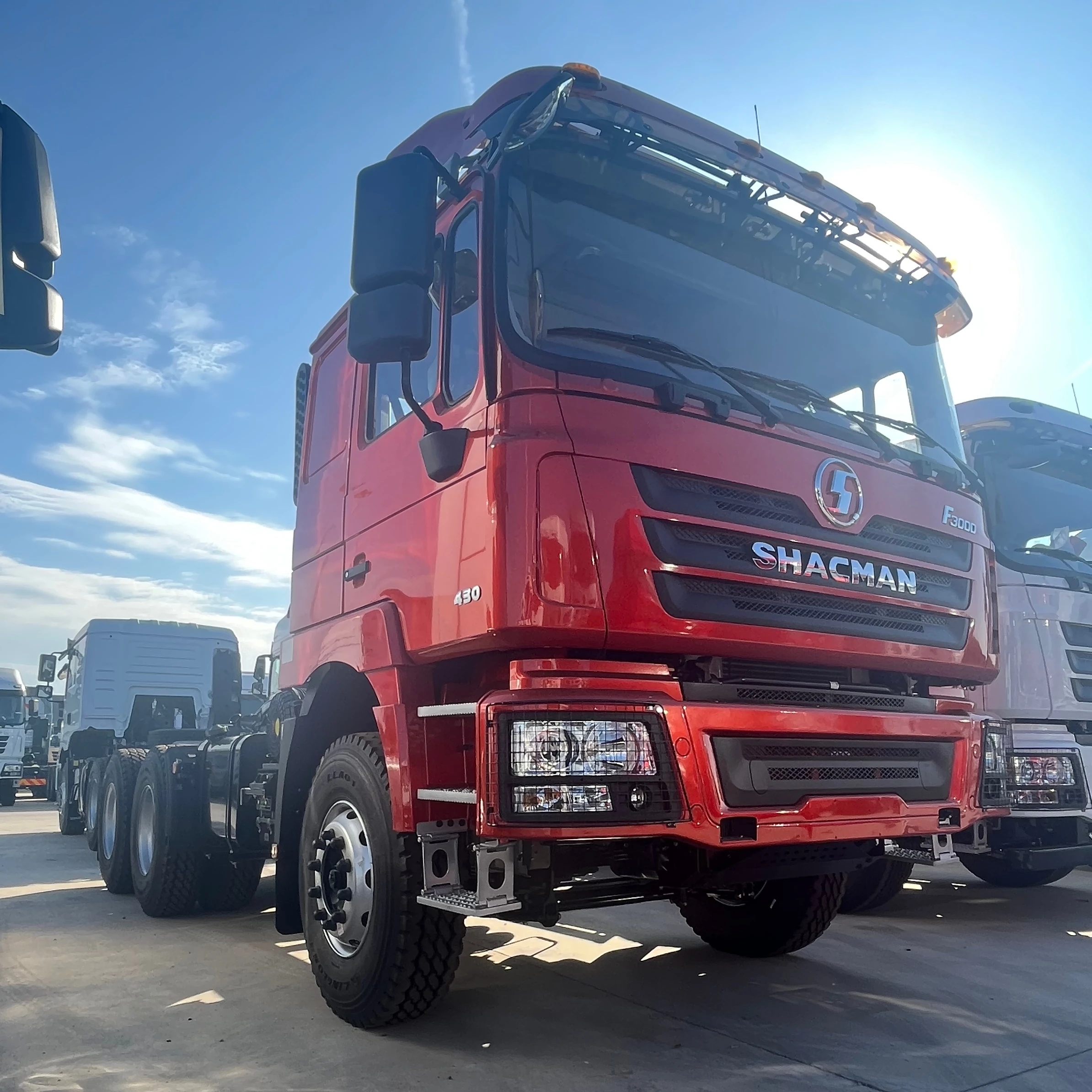 China shacman F3000 6x4 euro2 tractor truck