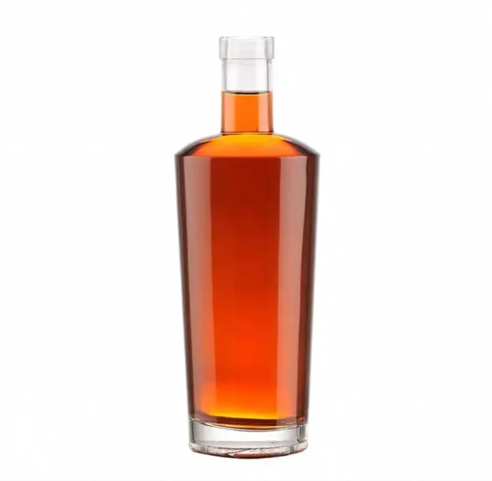 Free sample glass wine bottle whiskey vodka empty liquor spirit bottle botellas de vidrio 750ml 500ml 100ml champagne Ice bottle