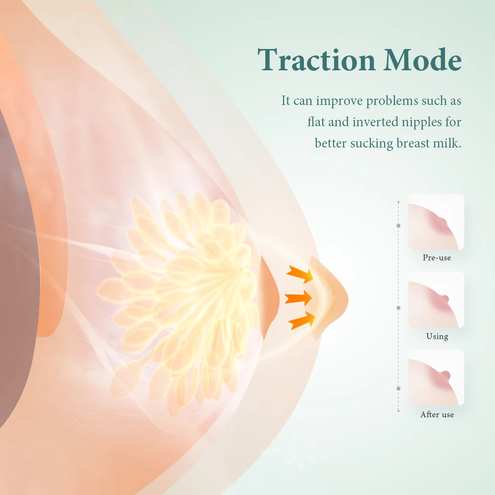 portable cordless baby electric wireless breast pump noiseless hands free digital thin wearable breastpump sample