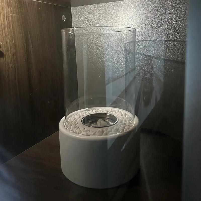 Ur-health Premium Indoor portable fire bowl round tabletop Mini fireplace personal tabletop Fire Pit table top fireplace