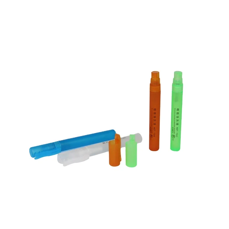 Fancy Pen Shape Design Plastic Bottle Spray for Screen Glasses Lens Cleaner 10ml