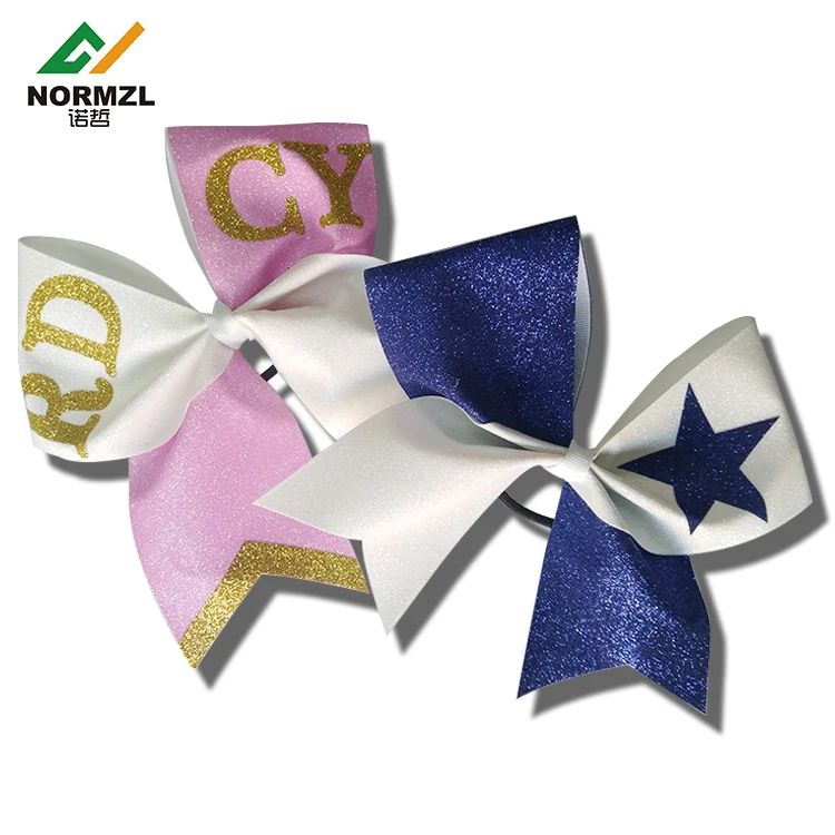 Normzl Fashion Sexy School Girl Custom Cheer Bow Bow With Logo