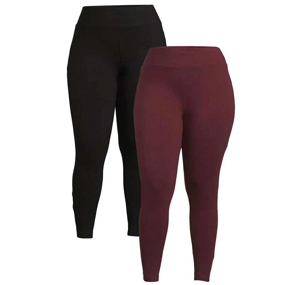 Wholesale high waist super buttery soft Plus Size not see through solid custom printing Leggings for Women
