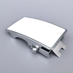 Wholesale zinc alloy big square automatic custom enamel belt buckle