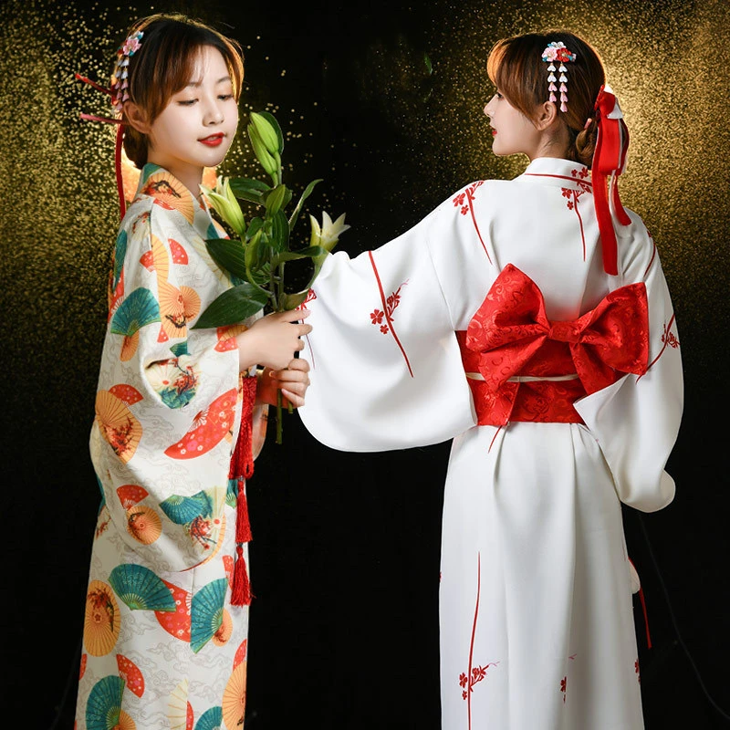 Japanese anime cos woman Japanese style dress god girl Japanese traditional kimono