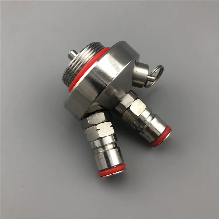 304 Stainless Steel Mini Keg Beer Tap Dispenser For Homebrew Beer Growler Spear 2L/3.6L/5L Fitting