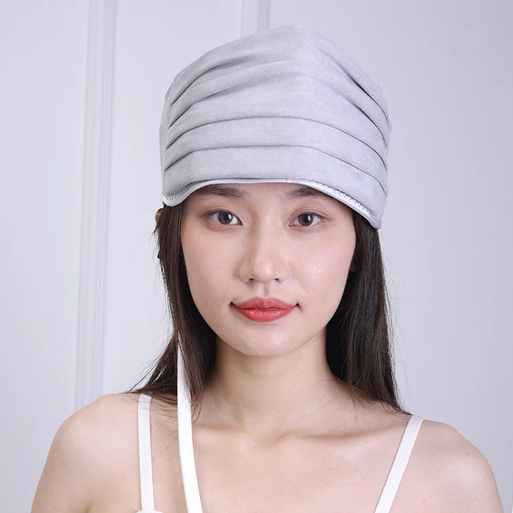 New Coming Wireless Portable Headache Relief Massage Scalp Vibration Heating Air Compression Head Massager