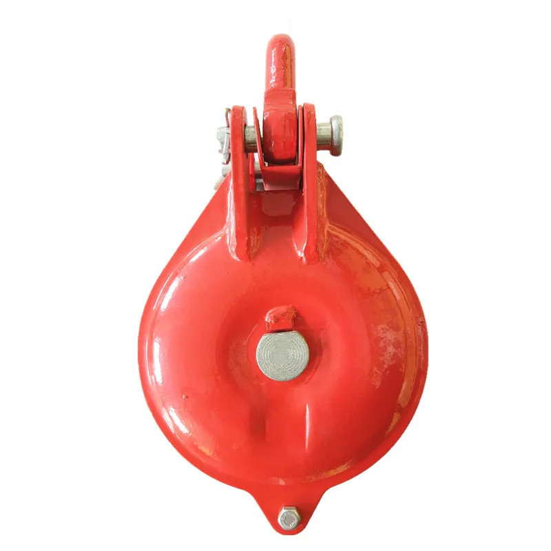 HOT DIP GALVENIZED  SNATCH BLOCK WITH SHACKLE FROM 3-8 INCHES AND CAPACITY 1.5T TO 8T