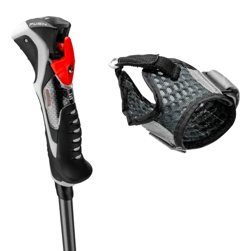 Manufacture Supply Custom Ski Pole Carbon 14 3D Lightweight for Alpine Fiberglass Light