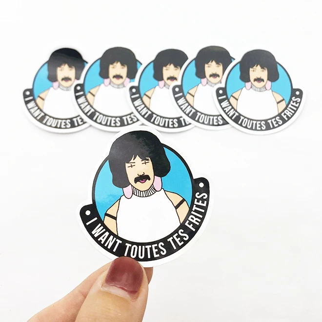 Personalized Stickers Labels Customized die cut Sticker printing Custom Vinyl PVC Self-Adhesive Stickers for Business Logo