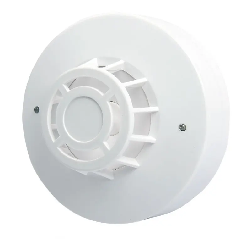 Factory Direct 2 or 4 Wires Conventional Fire Alarm System Heat Detector Sensor  Heat Alarm