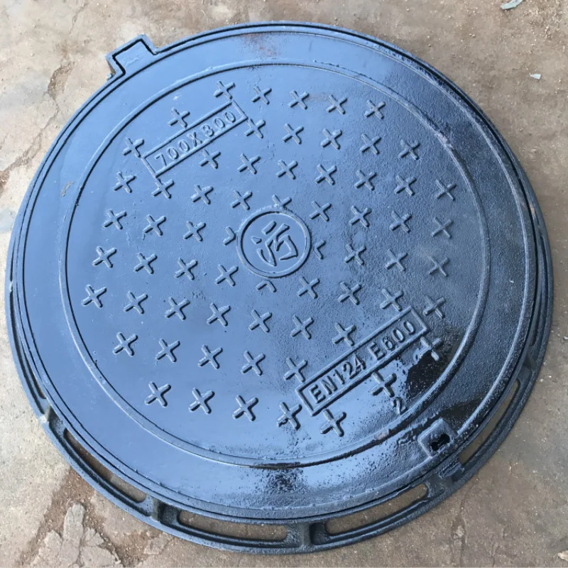 Professional Manufacturer OEM&ODM En124 Rectangular Ductile Iron Manhole Cover Round Cast Iron Manhole Cover