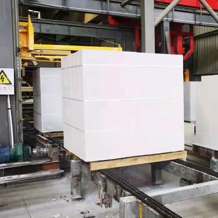 Autoclaved Aerated Concrete Block Cutting Machine Full Automatic Concrete AAC Brick Block Production Line Making Machine