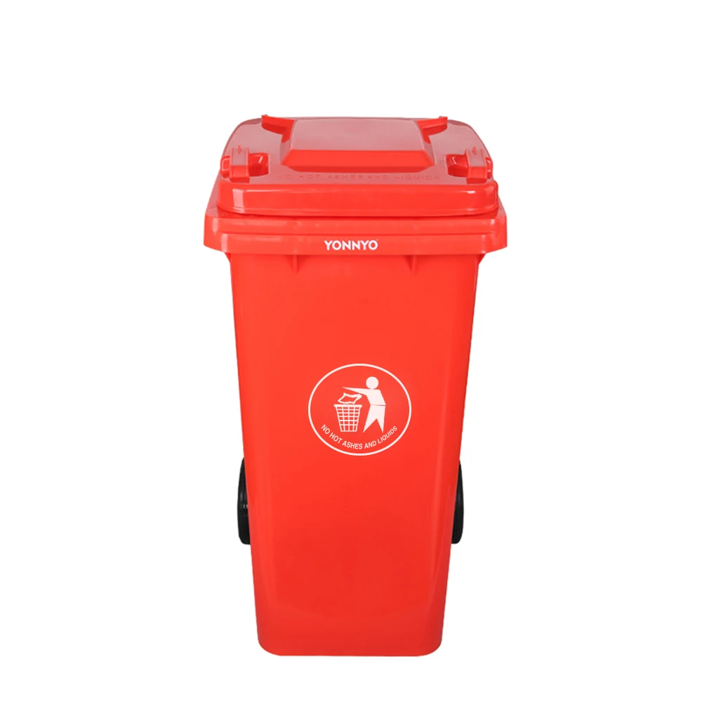 Передвижная мусорная корзина 120l wheelie, мусорная корзина, пластиковая мусорная корзина