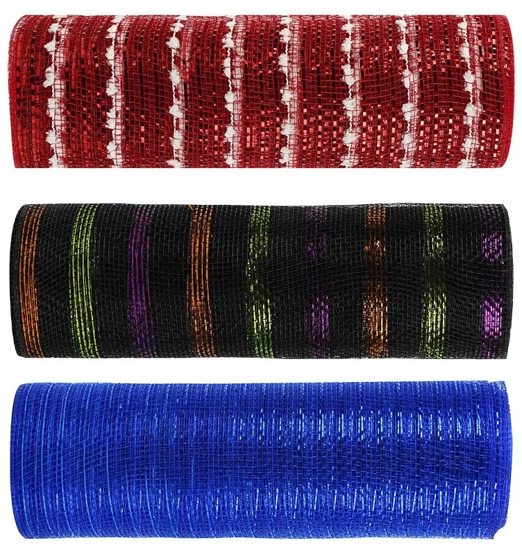 Supplies Christmas Wedding Easter Springtime Plastic Decor Mesh For Wreath And Garland