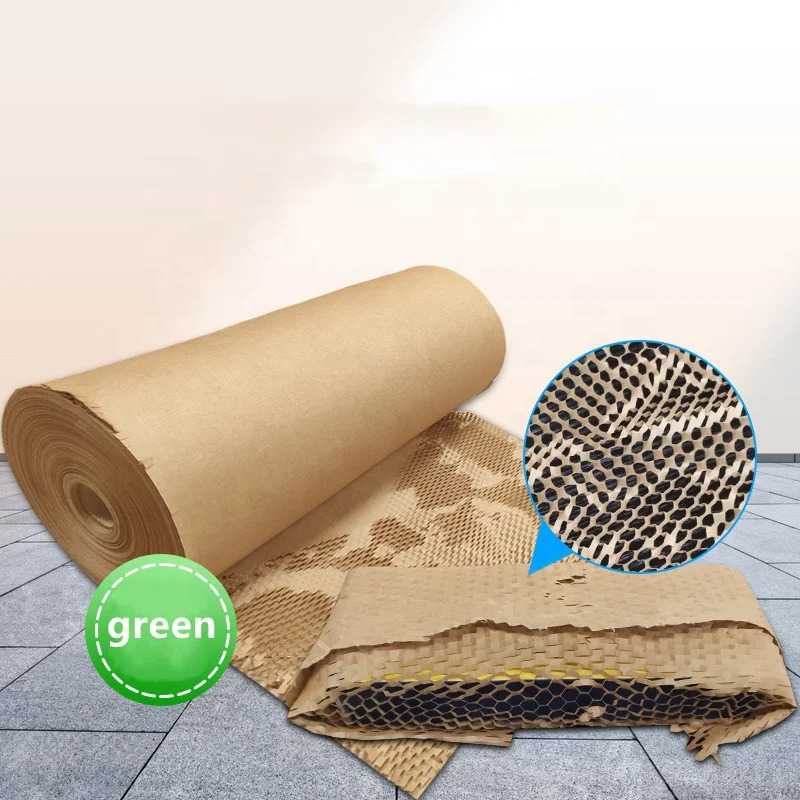 Eco Friendly Recycled Gift Kraft Packaging Moving Shipping Wrapping Recycle Honeycomb Paper Bag