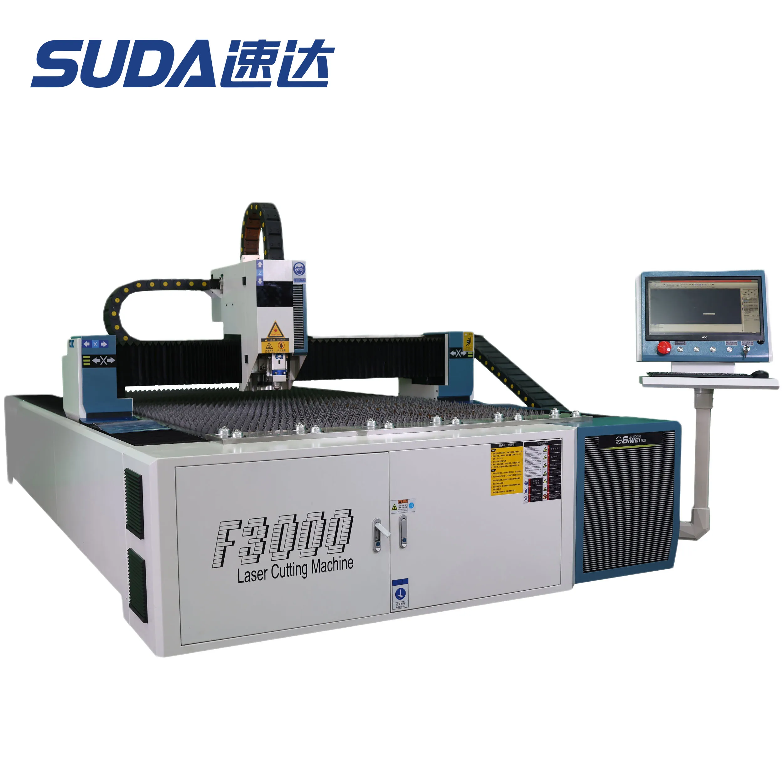 classic model 3015 sheet metal fiber laser machine cutting metal laser cutter 1500w 3000w 6000w