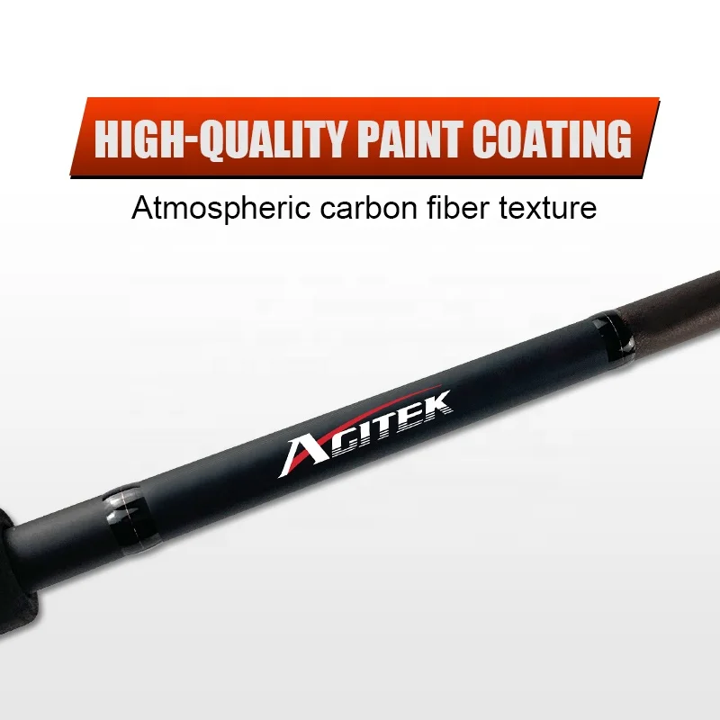 Tackle Factory Wholesale Carbon Spinning Fishing Rod Japan FUJI Reel Seat Sea Guide Fishing Accessories Boat Fishing Feeder Rod