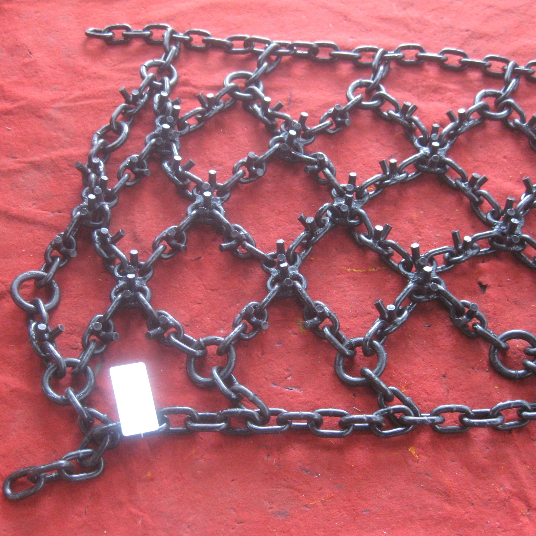 Alloy Double diamonds studded skidder chains