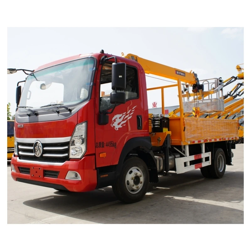 Factory Direct 23M Course Insulated Telescopic Aerial Work Vehicle For Narrow Road Power Maintenance