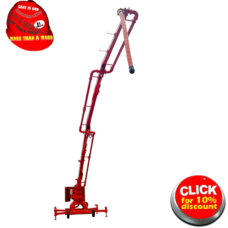 
Factory price JH HDG18 PUMP concrete placing boom for sale 