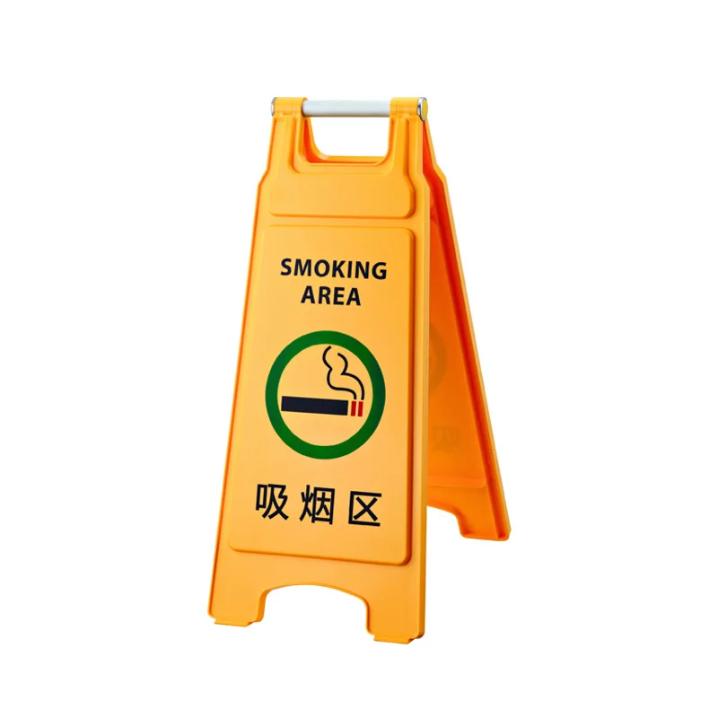 Customize PP Plastic Road Traffic Warning Notice Sign Board No Parking Sign Stand