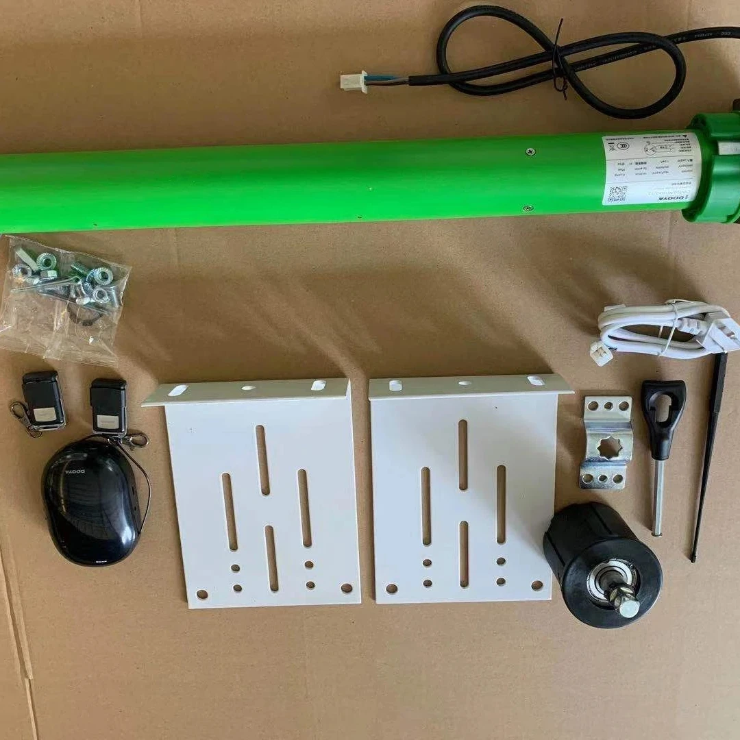 Трубчатый двигатель Dooya 220 В для 38 мм трубчатых электрических моторизованных роликов DM59R-100/12