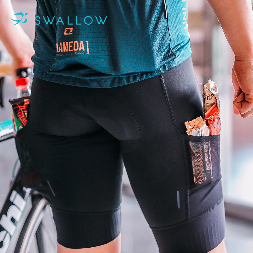 SWALLOW Customization ODM OEM Men Padded Mountain Men Biking Bike Shorts Bib Short Cycling