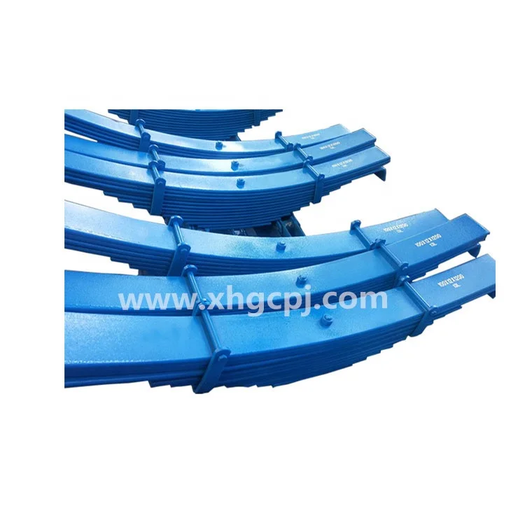 Heavy duty spare parts leaf spring suitable for truck suspension