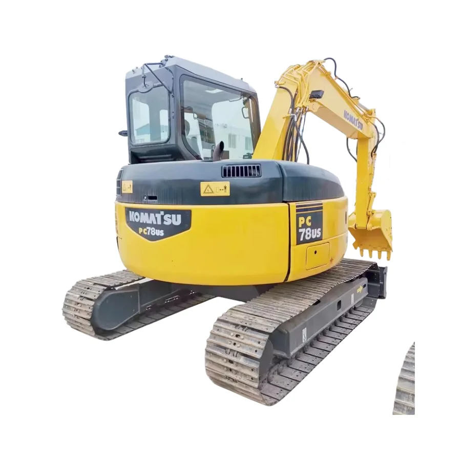 Японский оригинальный экскаватор komatsu PC78US 7 тонн б/у мини PC 78/ PC78/ PC78-8/ PC78us-6