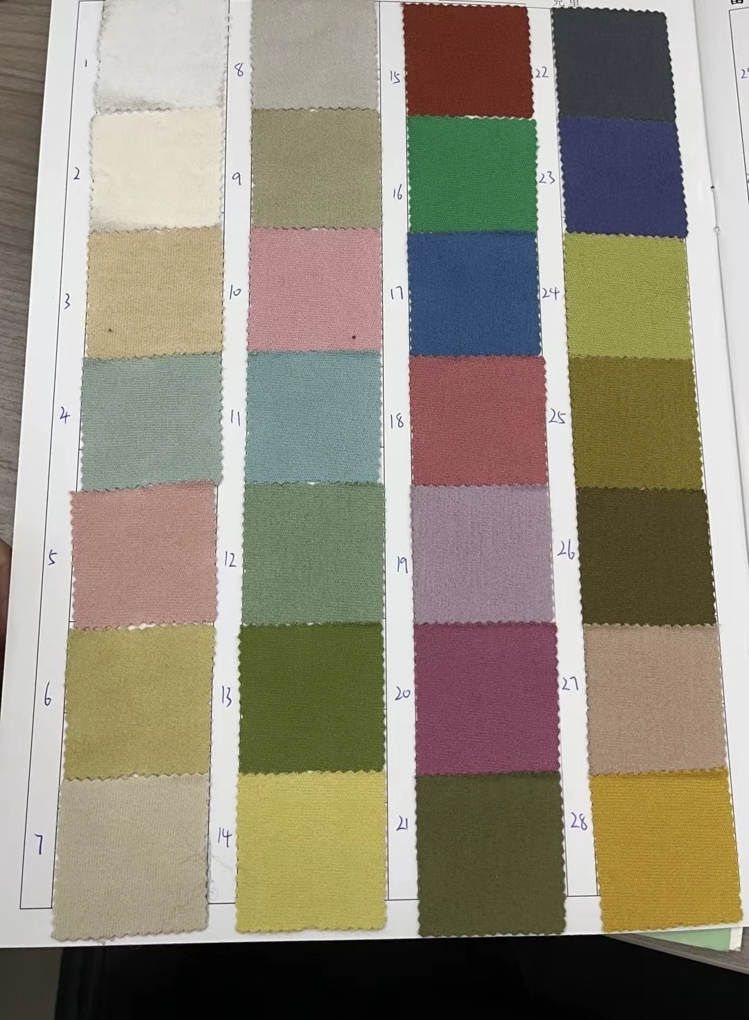 IN STOCK Aier velvet Flannel wool fabric 65%Viscose 27%T 8%SP plush fabric 280gsm for Thermal underwear overcoat