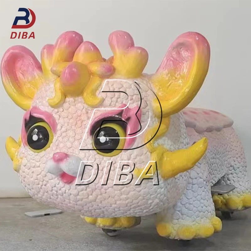 Electric Dinosaurs for Kids and Adults to Ride on Amusement Park Facilities