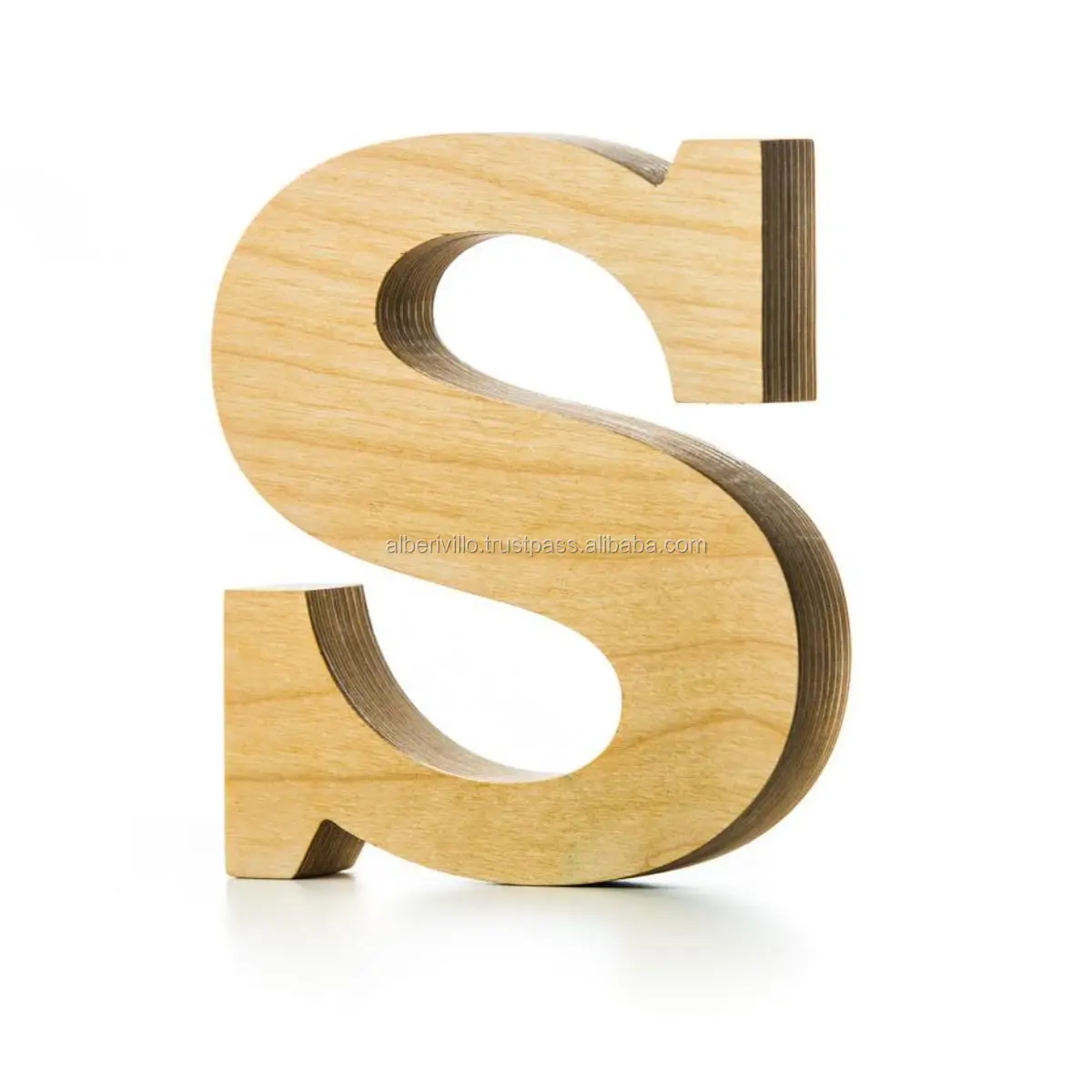 Eco-Friendly Wooden Wall Home Decoration English Alphabet Letters Wood Letter Handicrafts with High Quality
