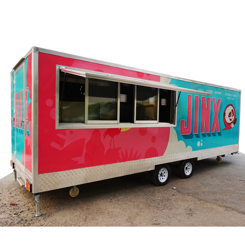 2024 mobile food truck street food cart food trailers fully equipped for sale