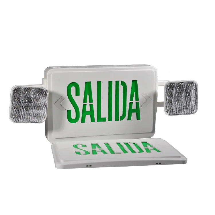 LED EXIT SIGN Emergency Lighting Led Indicator With LED Heads