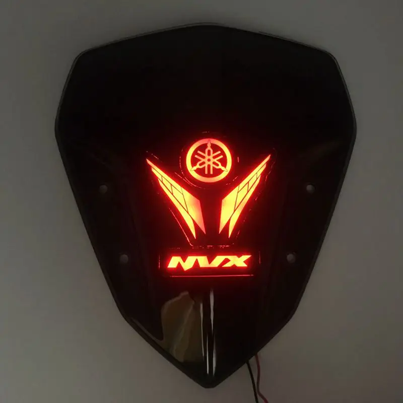 Motorcycle modified accessories front LED Motorcycle Wind Shield Windshield Windscreen for Yamaha NVX155 AEROX155