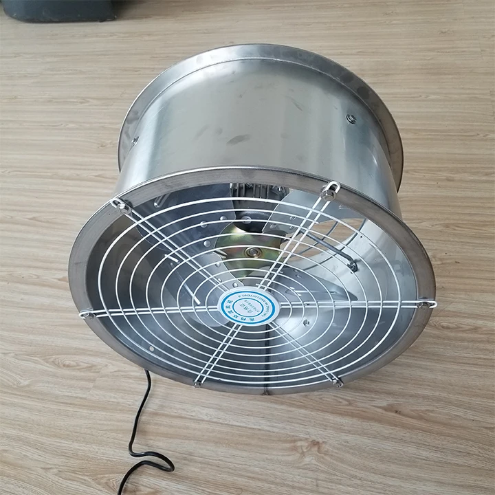 Heavy Duty Cylinder Industrial Portable Blower Axial Exhaust Fan