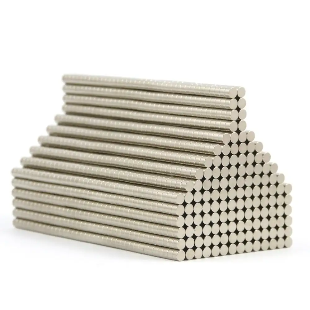Powerful N35 D3x2mm Tiny Mini Micro Round Disc Neodymium Magnets for Cigar Package