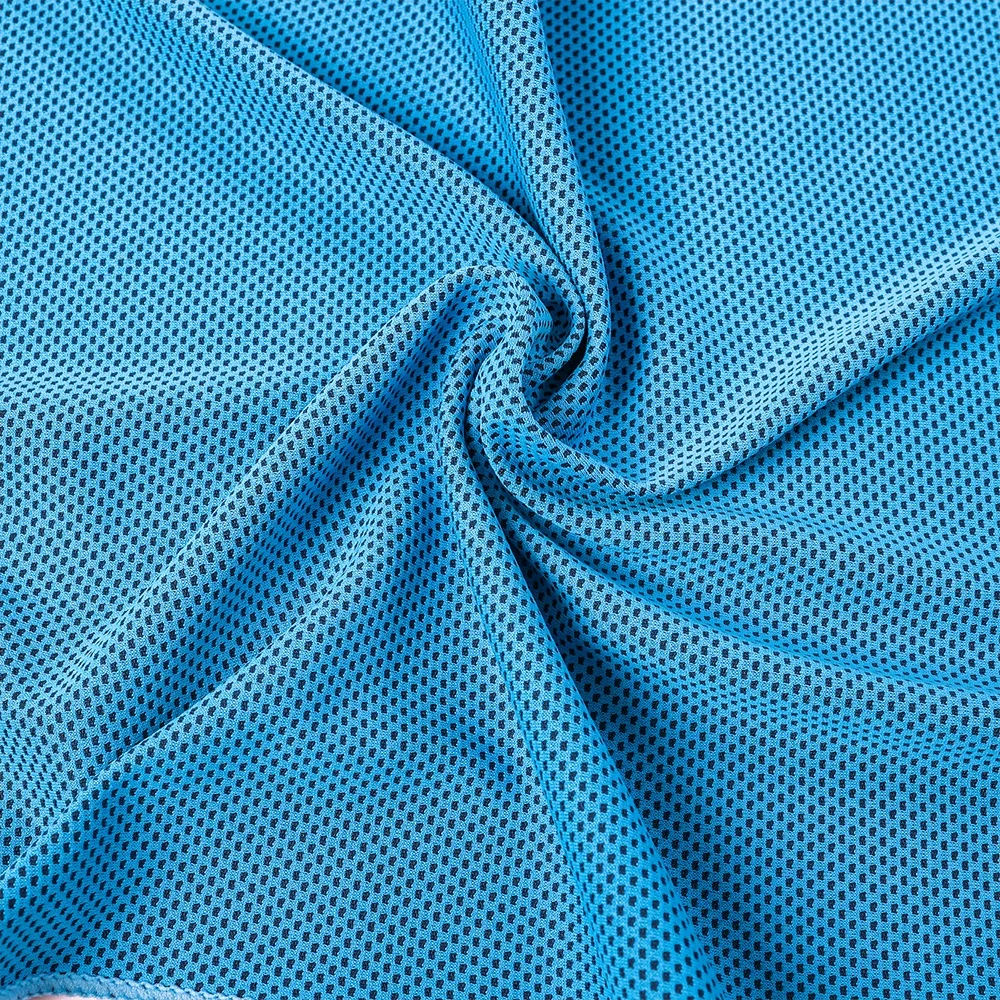 Customized Logo Personalized Dry Microfiber PVA Superfine Fibers Sports Cold Towels With Silicone Case