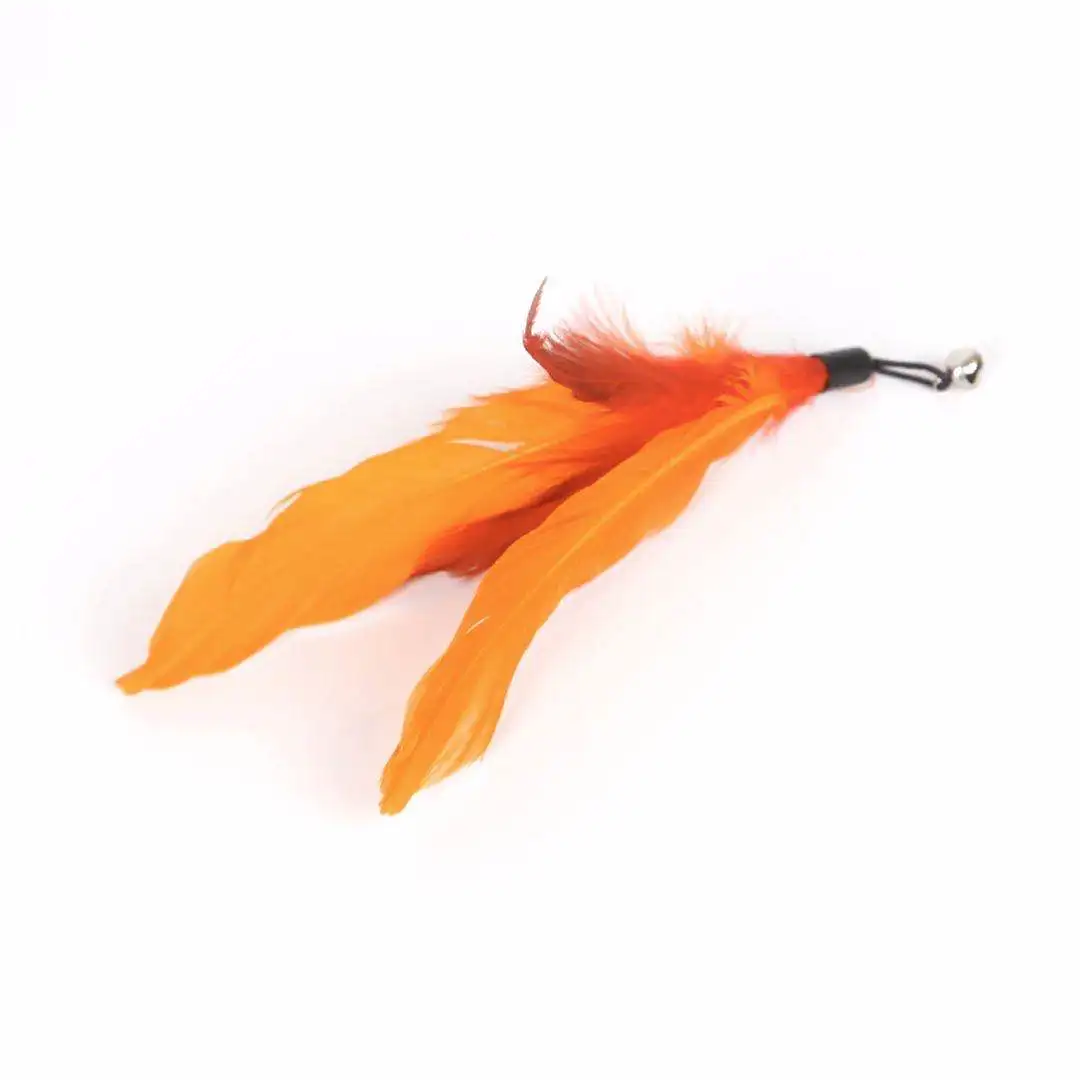 Палочка для кошек, перьевая игрушка для кошек, сопровождающая тренировку и комфорт, модная игрушка для кошек, сменная удочка