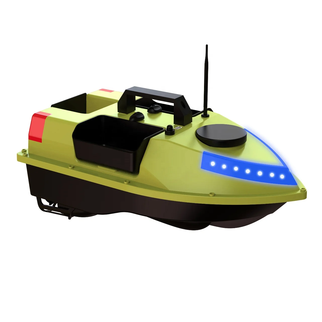 RISING 2024 New Manufacturer 99 Positioning 12000 mAh Battery 8 Hours Cruise Engineering ABS GPS 600M RC Fishing Bait Boat
