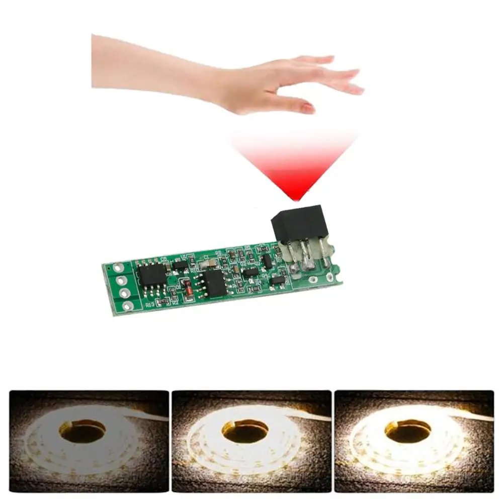 
LED light bar hand sweep control panel LED hand sweep dimming module 