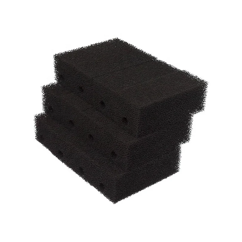 
Cheap Activated carbon sponge air filter polyurethan foam for sewage treatment. 