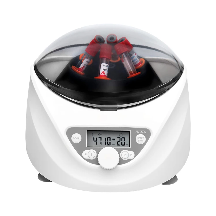 Медицинская лаборатория для 6 пробирок 1,5 мл/5 мл и 10 мл ЖК-экран 300-5000 об/мин низкоскоростная центрифуга PRP