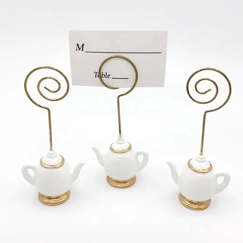 Прямая продажа с фабрики, 10 шт./лот, украшения для свадебной вечеринки, держатели для заварочных и чашек, держатели для карт, подарочные сувениры для свадебного возврата