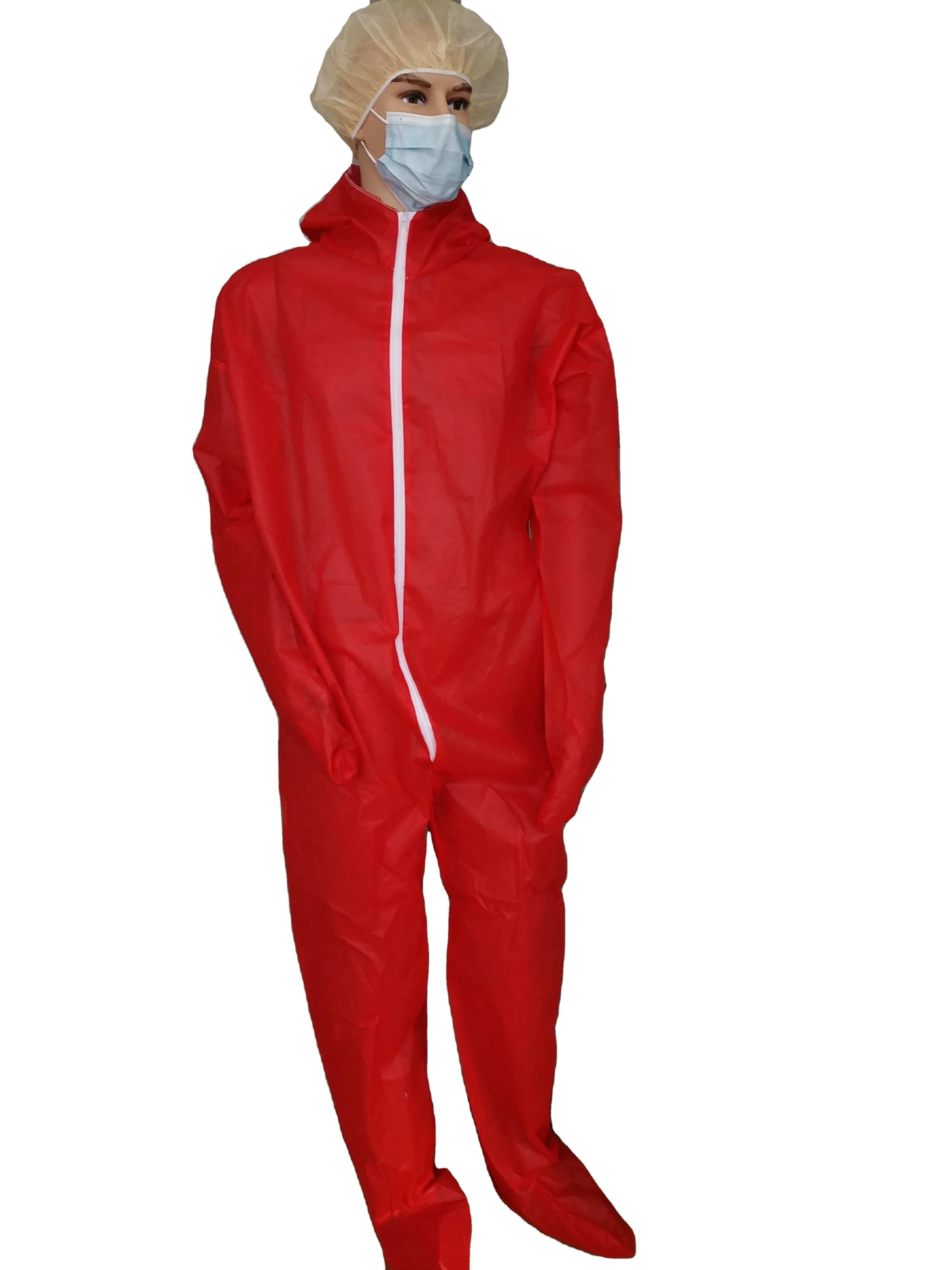 Full body suit Isolation suit Type 5 6 coverall Buzo desechables Mameluco Disposable overalls protective workwear coverall