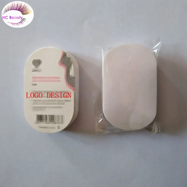 Factory Direct,50 pairs lint free simple and cheapest silk under eyepatches eye pads stickers for eyelash extension