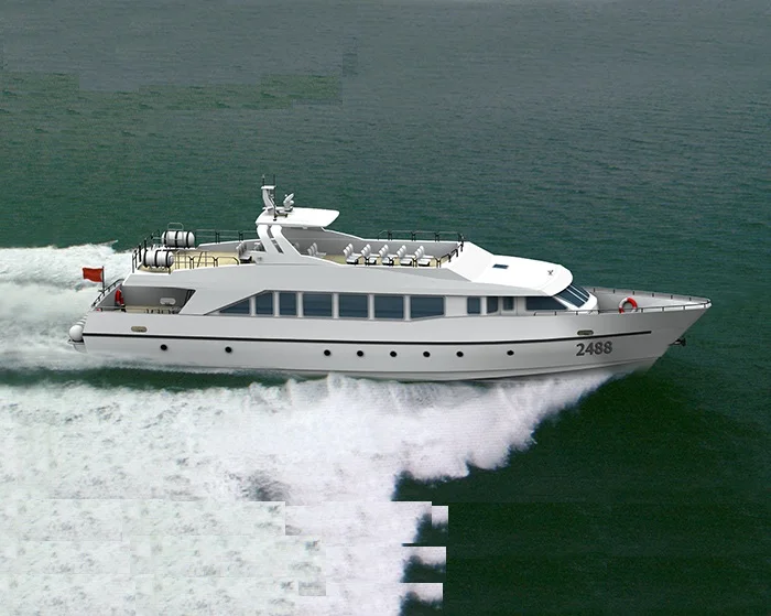 Grandsea 25m 140perons Fiberglass Fast Passenger Ferry Boat for Sale