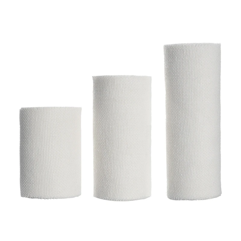 YTD Disposable PBT elastic bandage roll elastic mesh bandage breathable bandage fixed wound